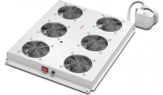 Digitus roof ventilation unit for Unique series, fan module (gray, 4 fan)