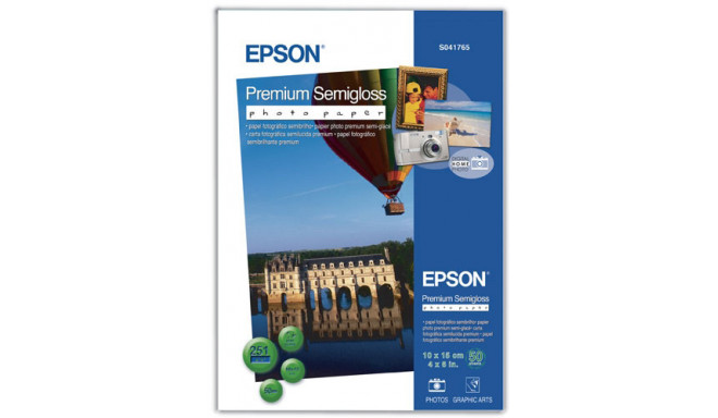 Epson фотобумага 10x15 Premium Semigloss 251 г 50 листов