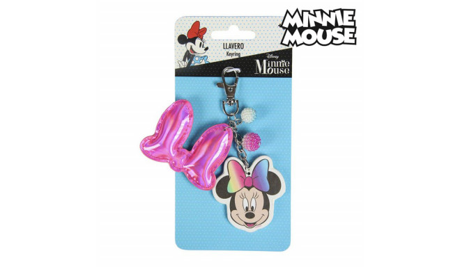 3D Keychain Minnie Mouse 74130 Pink