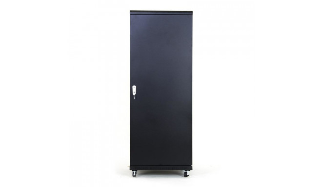 Alantec Rack cabinet 32U 600x800 glass door flat pack black