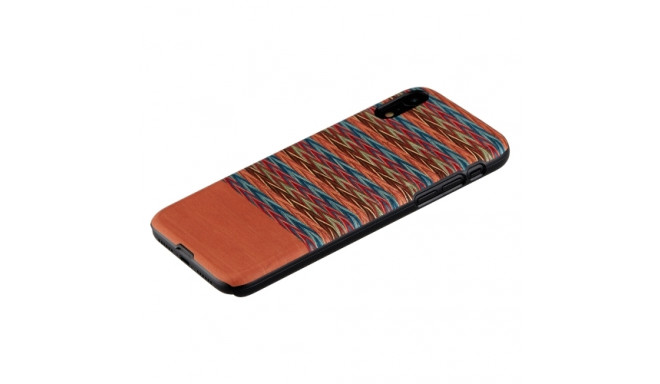 MAN&WOOD SmartPhone case iPhone XR browny check black