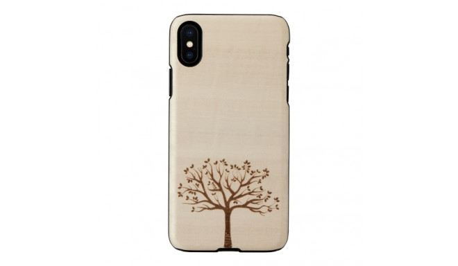 MAN&WOOD SmartPhone case iPhone X/XS apple tree black