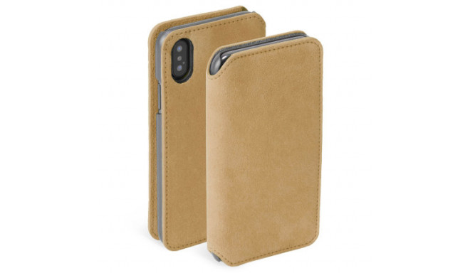 Krusell Broby 4 Card SlimWallet Apple iPhone XS Max cognac
