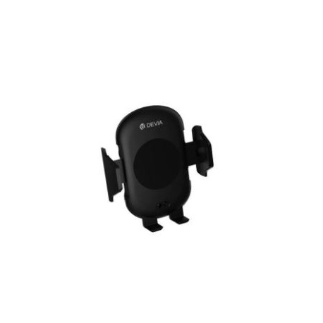 Devia Smart series Infrared sensor Wireless Charger Car Mount black