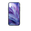 Tellur Cover Glass print for iPhone XS feather