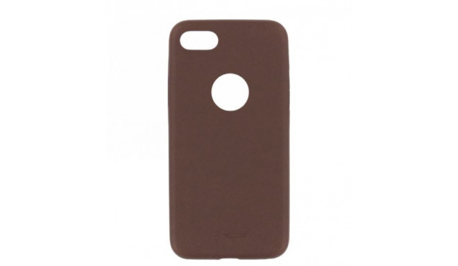 Tellur Cover Slim Synthetic Leather for iPhone 8 brown