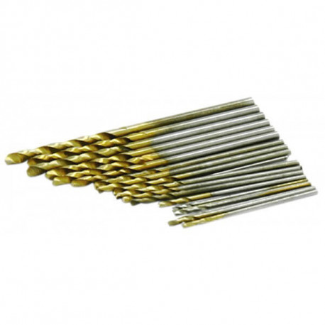 Rolson mikro HSS puuride komplekt 0,3-1,6mm 20 osa RL-48304