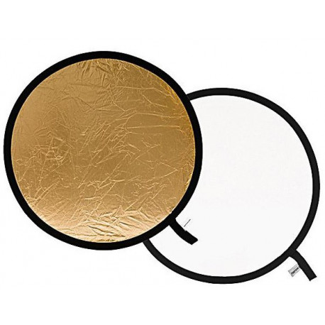 Lastolite reflektors 75cm, zeltīts/balts (LA-3041)