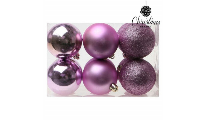 Ёлочные шарики Christmas Planet 8251 6 cm (12 uds) Фиолетовый