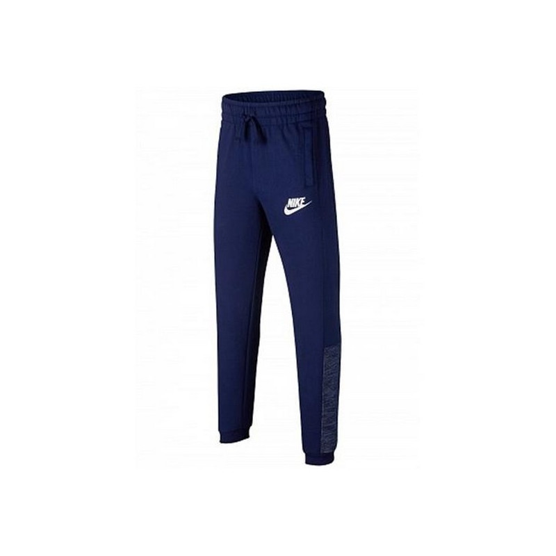 nike navy blue tracksuit bottoms