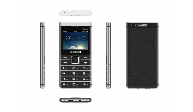 Mobile phone MaxCom MM 760 DUAL SIM BLACK