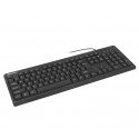 Tellur Basic Wired Keyboard US, USB black