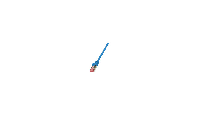 LOGILINK CQ3086S LOGILINK - Patch Cable Cat.6A 10G S/FTP PIMF PrimeLine blue 7,5m