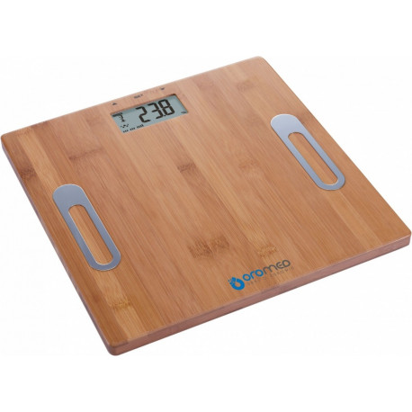 Oro-Med bathroom scale Oro-Scale Bamboo