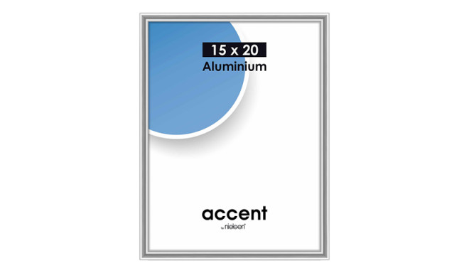 Nielsen Photo Frame 51323 Accent Glossy Silver 15x20 cm