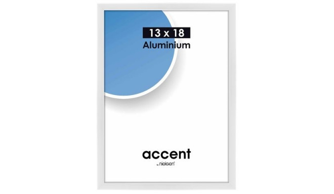 Nielsen Photo Frame 53239 Accent Glossy White 13x18 cm