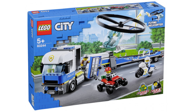 LEGO mänguklotsid Police Helicopter Transport City 60244