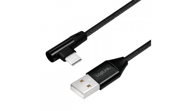 LogiLink kaabel USB-A - USB-C M/M
