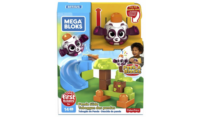 Bricks Peek A Bloks Launch and Slide - Panda Forest