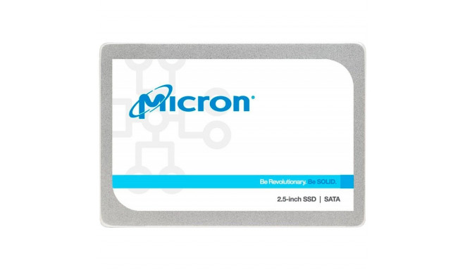 MICRON 1300 512GB SSD, 2.5” 7mm, SATA 6 Gb/s, Read/Write: 530 / 520 MB/s, Random Read/Write IOPS 90K