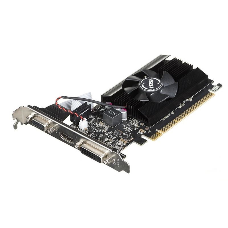 MSI GeForce GT 710 Video Card GT 710 1GD3H LP 