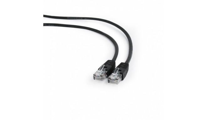 Patch cord l category 5e l flooded shell l 5M black