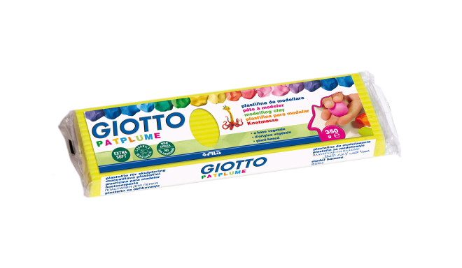 Plastiliin kollane 350g Patplume  Giotto