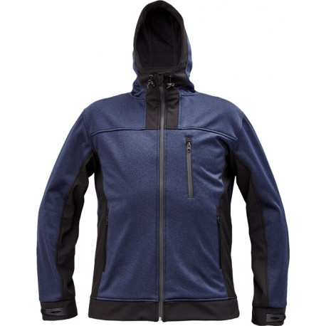 Cerva Huyer meeste softshell navy EOL M