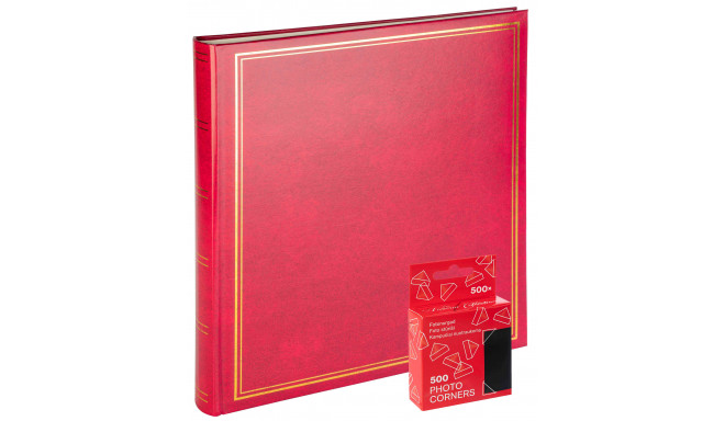 Album B60PG Classic Cream, красный + фотоуголки  500 шт.
