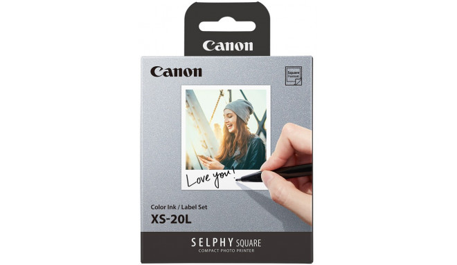 Canon фотобумага Selphy Square Media Pack XS-20L