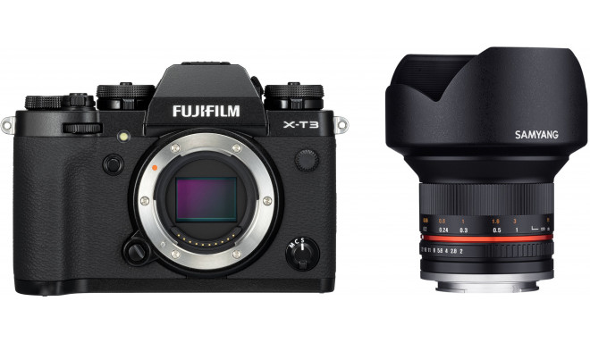 Fujifilm X-T3  + Samyang 12mm f/2.0, must