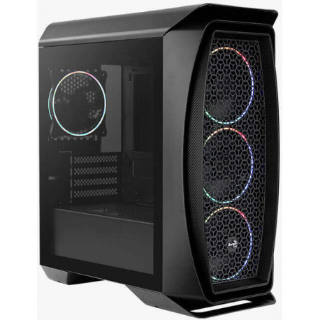 Aerocool korpuss Aero One Mini Eclipse, melns