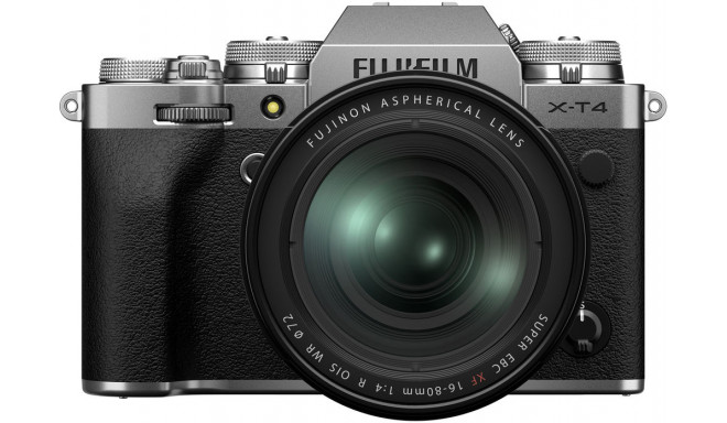 Fujifilm X-T4 + 16-80mm, silver
