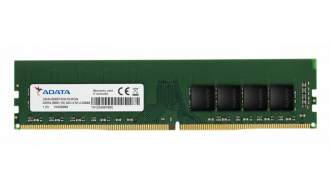 Adata RAM Premier DDR4 2666 DIMM 8GB CL19 Bulk SamsungIC