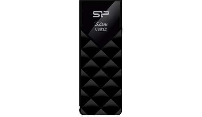 Silicon Power flash drive 32GB Blaze B03 USB 3.2, black