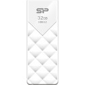 Silicon Power mälupulk 32GB Blaze B03 USB 3.0, valge