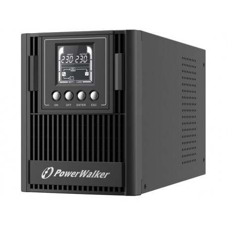 UPS POWERWALKER VFI 1000 AT FR ON-LINE 1000VA 3X FRENCH OUTLETS USB-B RS-232 LCD TOWER EPO
