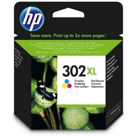HP tint 302 XL, kolmevärviline