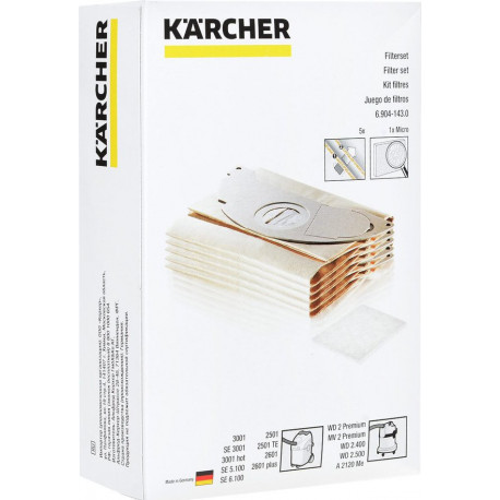 Kärcher мешок для пыли K2501/3001 5+1