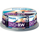 1x25 Philips DVD-RW 4,7GB 4x SP