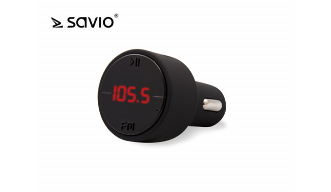 TR-09 FM transmitter with bluetooth, handsfree function and charger 2,4A