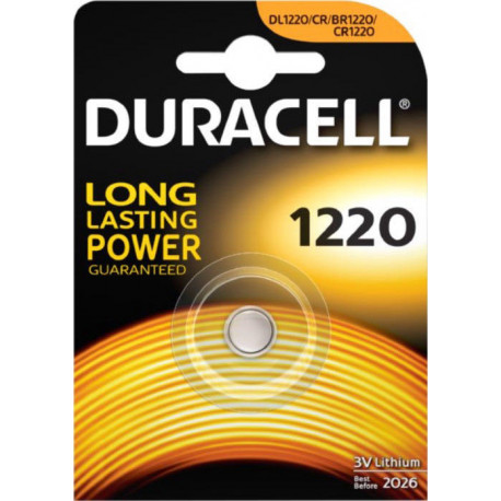 Duracell patarei CR1220/DL1220 3V/1B