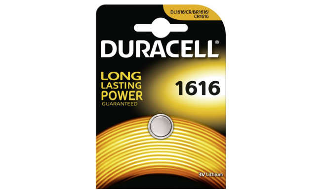 Duracell patarei CR1616/DL1616 3V/1B