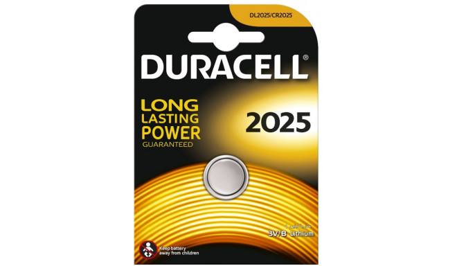 Duracell батарейка CR2025/DL2025 3V/1B