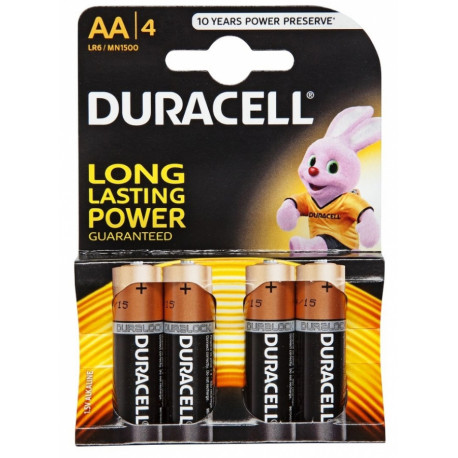 Duracell baterija LR6/AA MN1500 Basic/4B