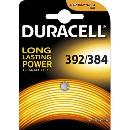 Duracell patarei SR41/D392/384 1,5V/1B