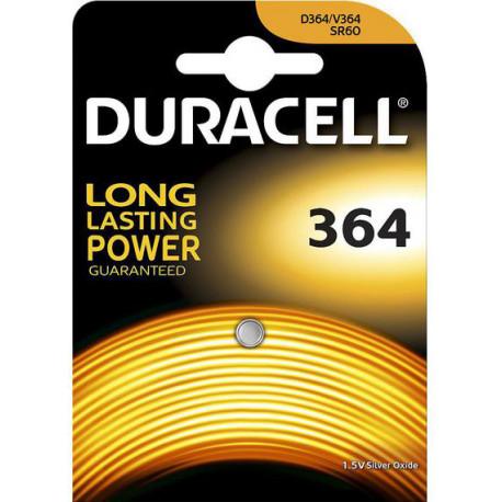 Duracell батарейка SR60/D364 1,5V/1B