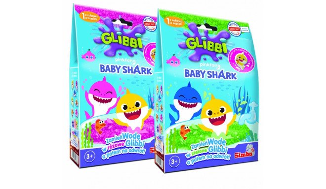 Baby Shark jelly mass, 2 types of Glibbi