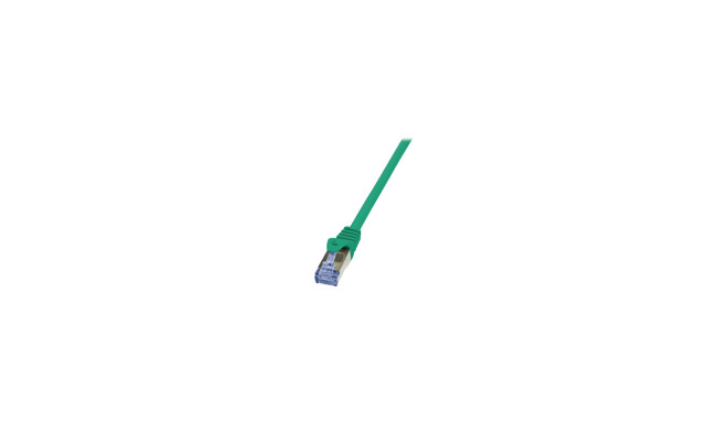 LOGILINK CQ3055S LOGILINK - Patch Cable Cat.6A 10G S/FTP PIMF PrimeLine green 2m