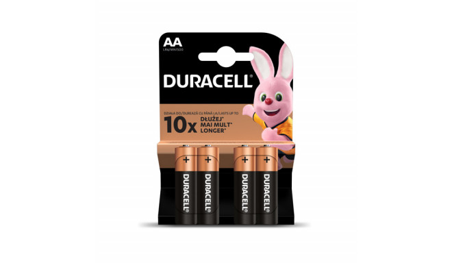 Duracell patarei AA LR6 4tk